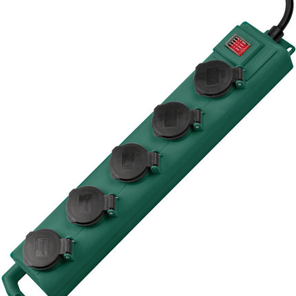 Brennenstuhl SUPER-SOLID SL 554 DE IP54 TUINSTEKKERDOOS 5-VOUDIG 5M H07RN-F 3G1,5