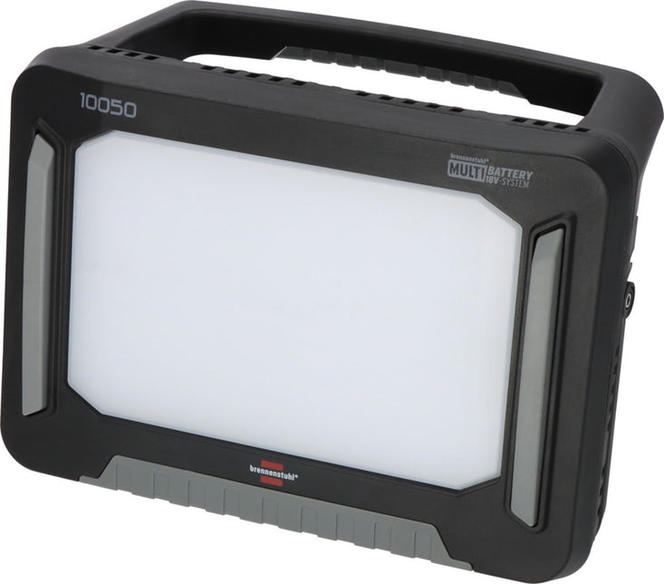 Brennenstuhl MULTI BATTERY LED HYBRIDE BOUWSPOTS 10050 MH, 6 INTERFACE ADAPTERS, TAS VOOR ADA