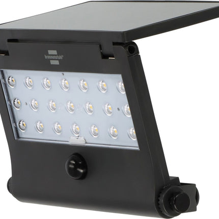 Brennenstuhl SOLAR LED WANDLAMP SOL 1000 CUBUS       LED BUITENVERLICHTING MET SENSOR