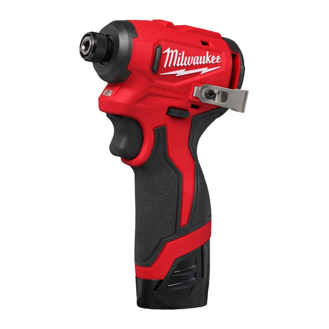 Afbeelding MILWAUKEE® m12™ compact slagschroevendraaier ¼? hex M12 BLIDRC