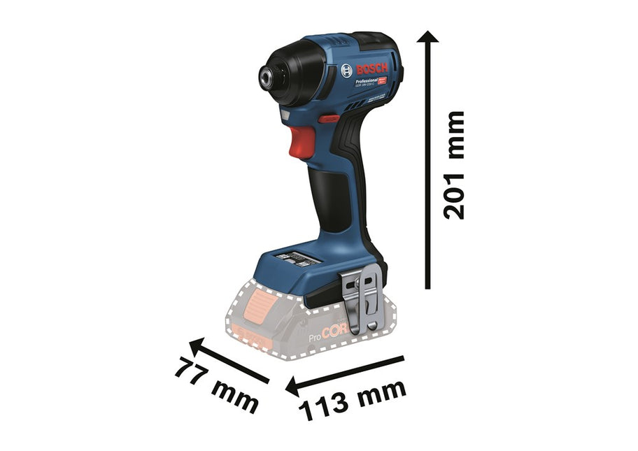 Bosch GDR 18V-220 C Draaislagmoeraanzetter - 06019L6001