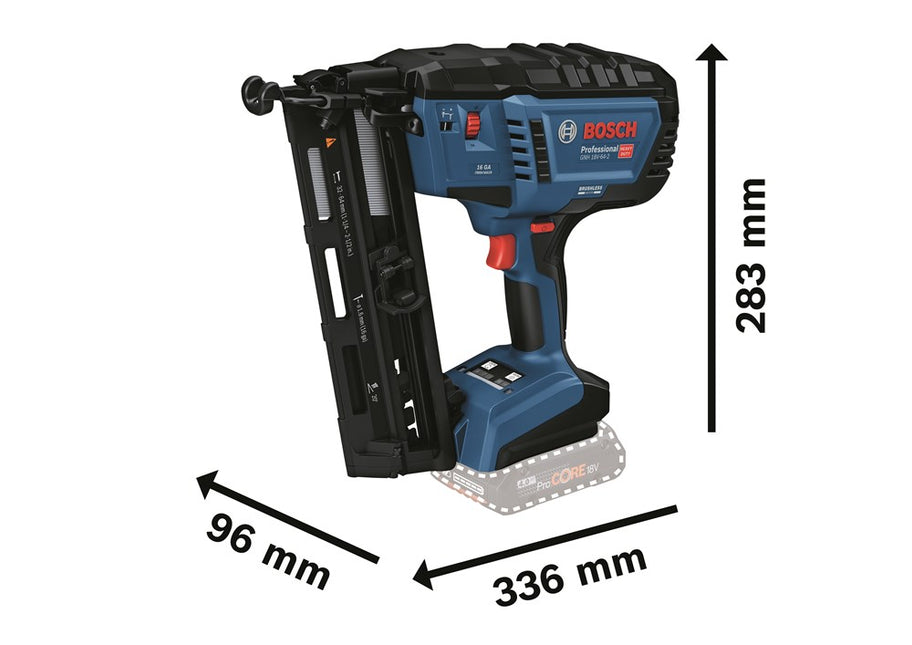 Bosch GNH 18V-64-2 Accu Houttacker - 0601482100