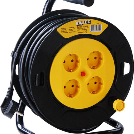 Vetec Kabelhaspel H05VV-F 3X1,5 50M RA – 47.410.50