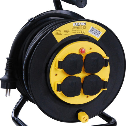 Vetec Kabelhaspel H07RN-F 3X1,5 25M RA FIX – 47.426.25
