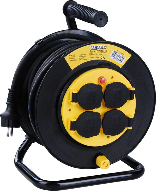 Vetec Kabelhaspel H07RN-F 3X1,5 25M RA FIX – 47.426.25