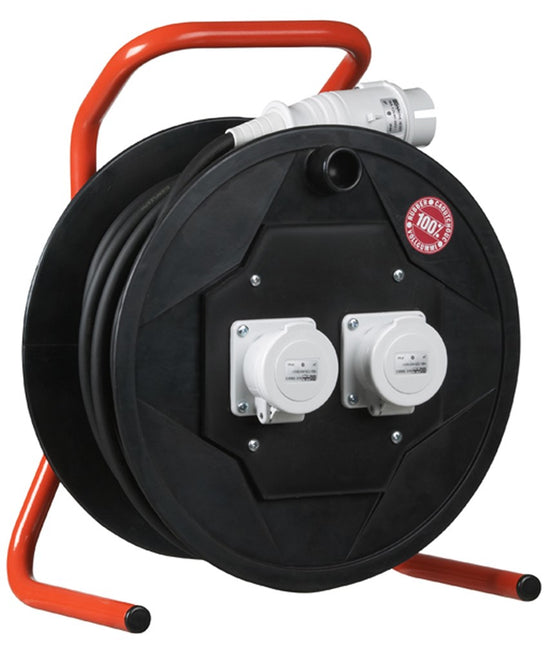 Connectra Kabelhaspel KSR 42V H07RN-F 2X2,5 25M – 48.200.25