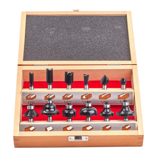 Milwaukee Bovenfrezen Set 8mm 12-Delig - 12-Delige Bitset – 4932451668