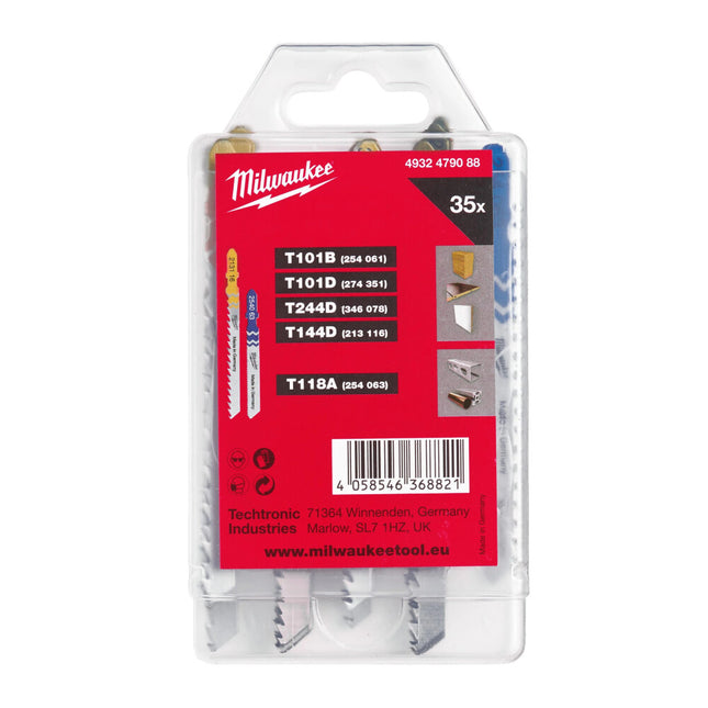 Milwaukee Decoupeerzaagbladen Set 35-Delig – 4932479088