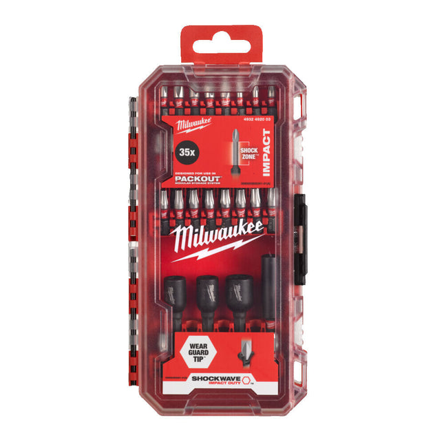 Milwaukee Shockwave Impact Duty 35-Delige Bitset – 4932492003