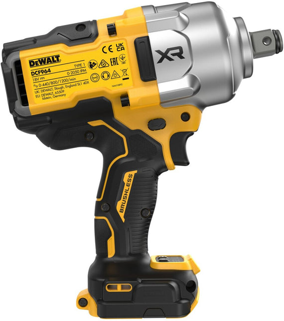 DeWALT DCF964N-XJ 18V XR 3/4" Slagmoersleutel met Hoog Koppel