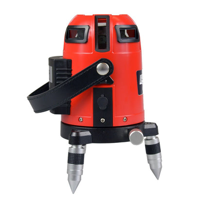 Levelfix CL618R Multi Lijnlaserset ROOD Gemotoriseerd + Statief 1,5M + Ontvanger – 554131