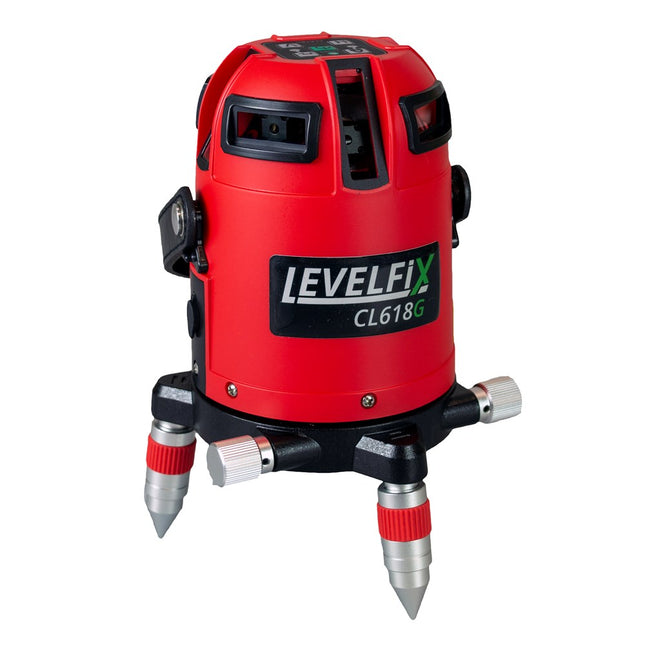 Levelfix CL618G Multi Lijnlaserset Groengemotoriseerd met Statief 1,5M – 554132