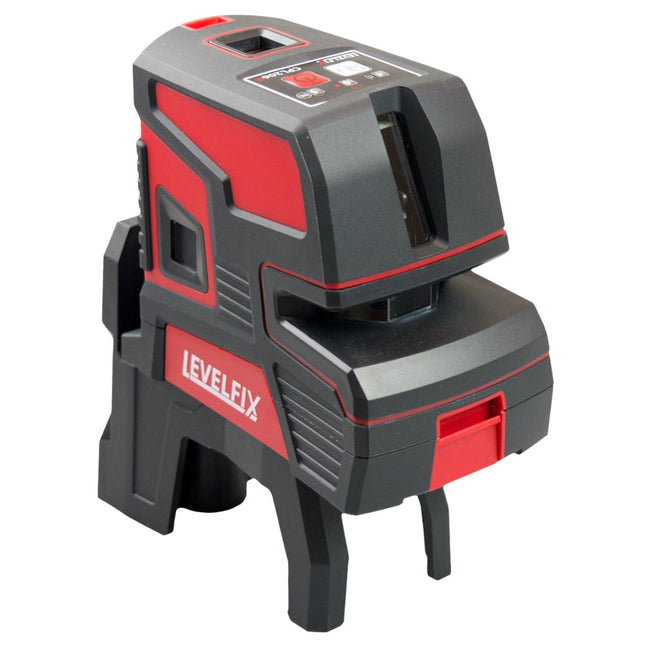 Levelfix CL202R RODE Kruislijnlaser Set met Statief 1,5M – 556220