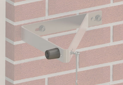 GB DEURBUFFER GRIJS 75 MM 75 KS