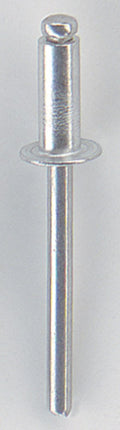 Afbeelding Masterfix blindklinknagel aluminium/staal open type/bolkop MFX 1031