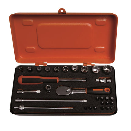 Bahco Doppenset met BITS 1/4" 29D – 6729MHP