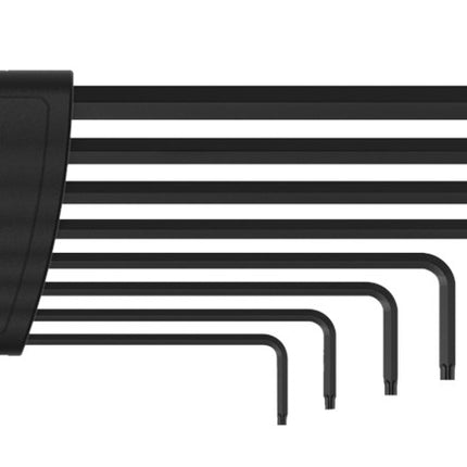 WIHA TORXsleutelset Kogelkop Classic gezwart 366BE T9-T40, 9-delig