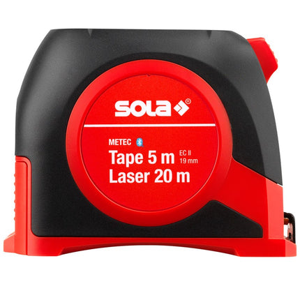 Afbeelding SOLA digitale rolbandmaat + laserafstandsmeter METEC