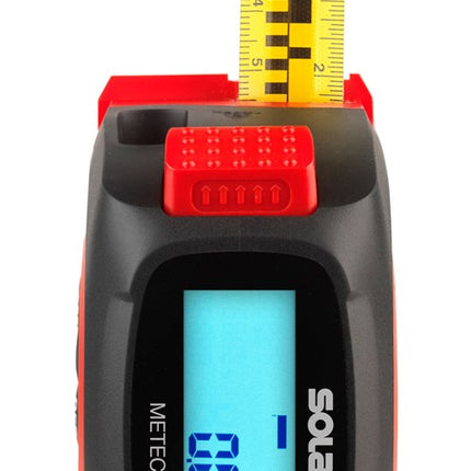 Afbeelding SOLA digitale rolbandmaat + laserafstandsmeter METEC