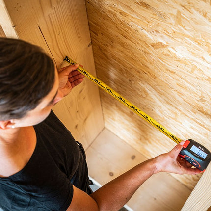 Afbeelding SOLA digitale rolbandmaat + laserafstandsmeter METEC