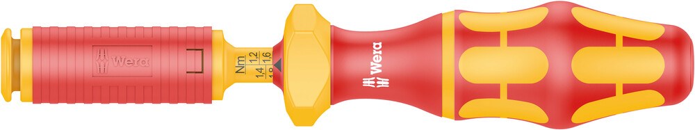 7441 Kraftform instelbare Momentschroevendraaier Snelwisselhouder, 9 mm Hex, 1.2 - 3.0 Nm