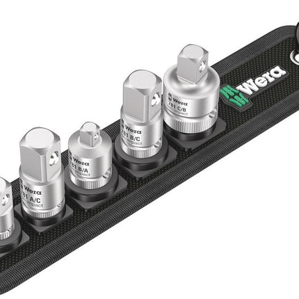 WERA 781/5 ADAPTER SET 1 - 6-DELIG