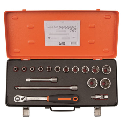 Bahco Doppenset 1/2" Inch 17D – 7817DZS