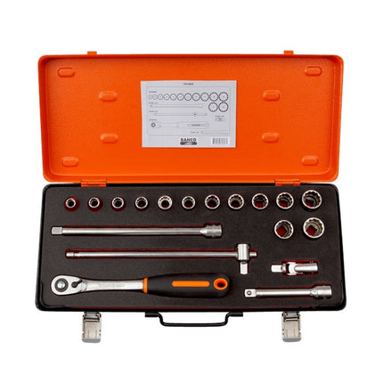 Bahco Doppenset 1/2" 18D – 7818DS