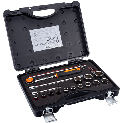 Bahco Doppenset 1/2" 18D – 7818MHR
