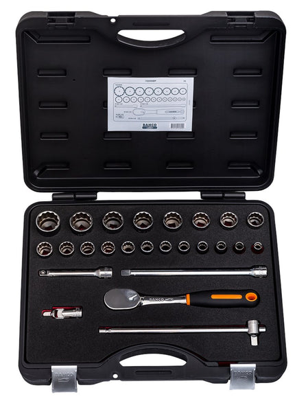 Bahco Doppenset 1/2
