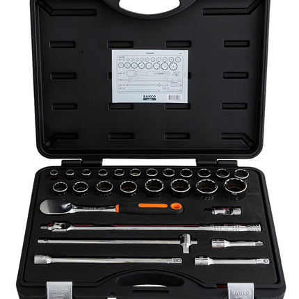 Bahco Doppenset 1/2" 25D – 7888DM