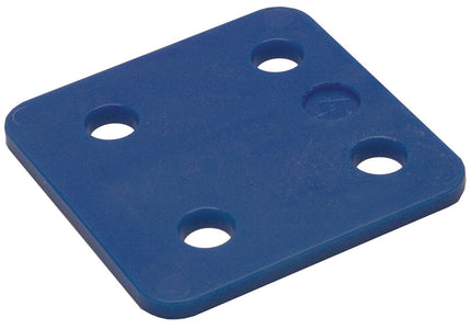 GB Drukplaat Zonder Sleuf Blauw 4 KS 70X70 – 34704.B048