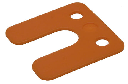 GB Drukplaat met Sleuf Oranje 2 KS 70X70 – 34742.B048