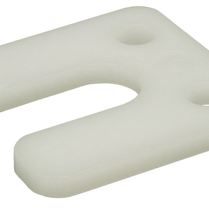 GB Drukplaat met Sleuf Transparant 6 KS 70X70 – 34746.B048