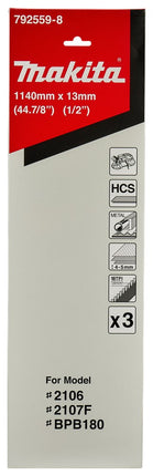 Makita Zaagband Metaal 1140X13mm HCS Zaaglint 18T Hss – 792559-8