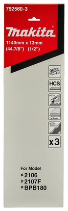 Makita Zaagband Metaal 1140X13mm HCS Zaaglint 14T Hss – 792560-3
