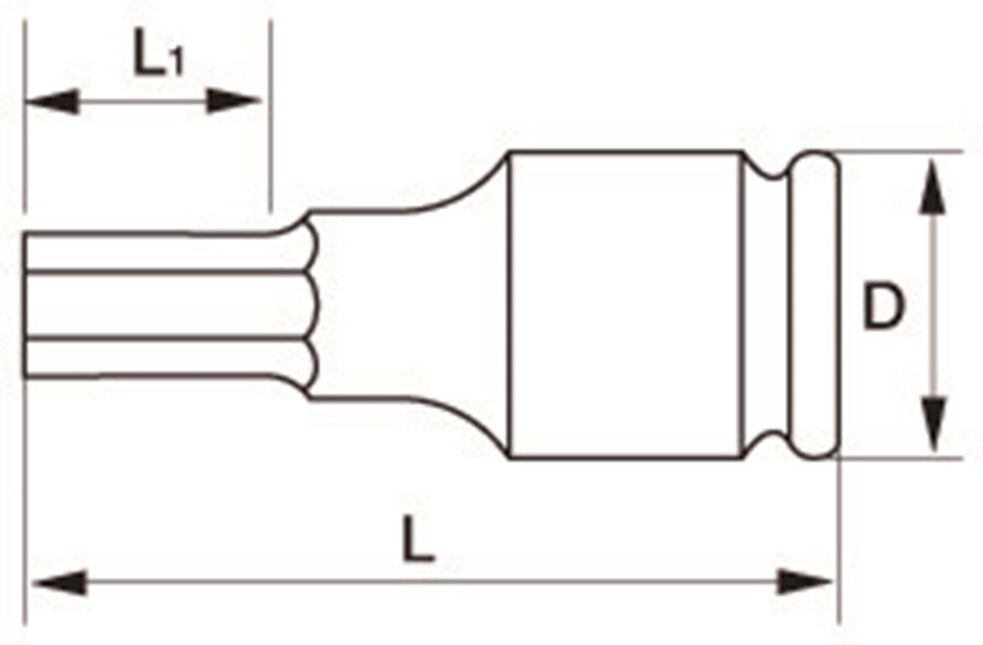Bahco Verloopstuk 1 - 27mm – 7993M0270