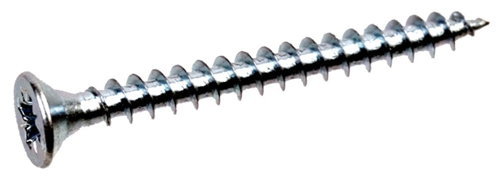 Spaanplaatschroeven platkop Pozidriv verzinkt | Chipboard screws countersunk head Pozidriv zincplated | Spanplattenschrauben Senkkopf Pozidriv verzinkt | Vis \u00E0 bois t\u00EAte frais\u00E9e Pozidriv zingu\u00E9