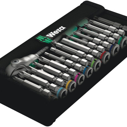 8100 SA 9 Zyklop Speed-ratelset, 1/4\"-aandrijving, inch , 28 -delig