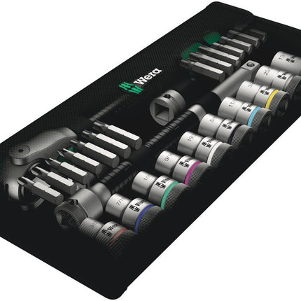 8100 SC 9 Zyklop Speed-ratelset, 1/2\"-aandrijving, inch, 28 -delig
