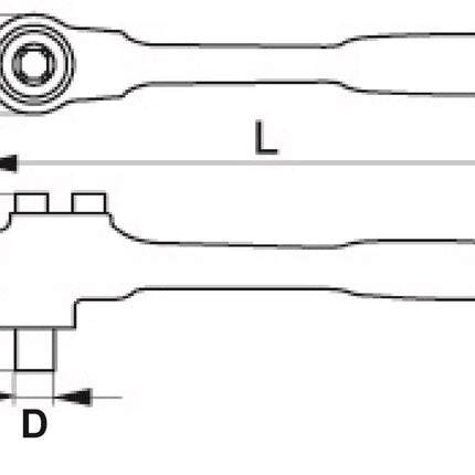 Bahco Ratel 1/2" 3VDE – 8150-1/2V