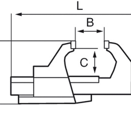 BAHCO BANKSCHROEF 150MM