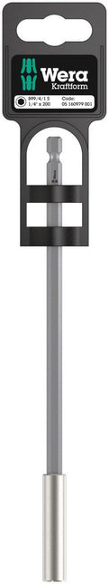 899/4/1 S Universele Bithouder met sterke spanring, 1/4 duim x 200 mm