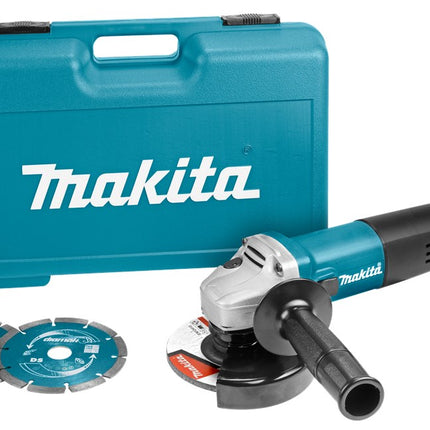 Makita 9558HNRGK2 230V Haakse Slijper 125 mm