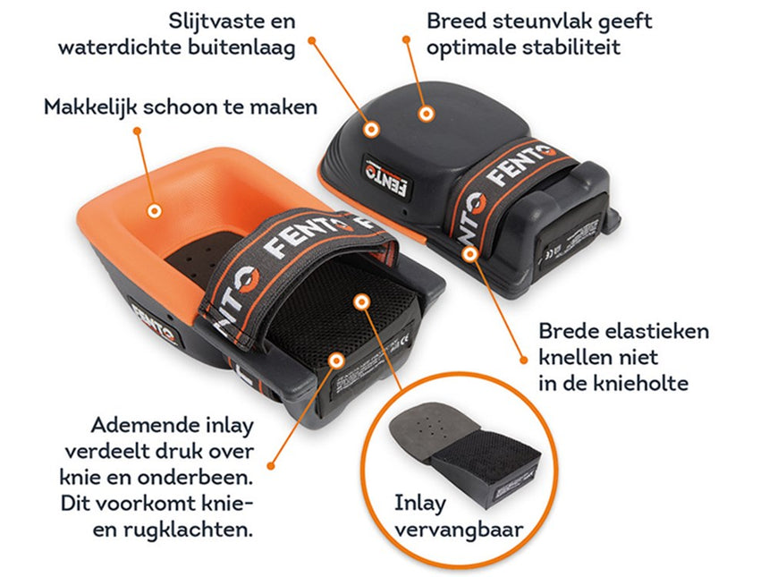 Fento Inlays 200 PRO Kniebeschermer – RBP10400-0062
