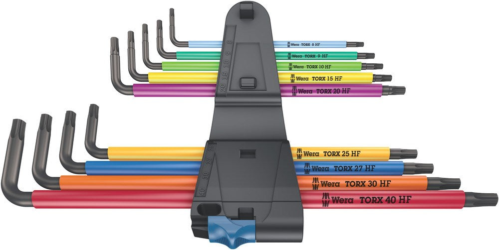 967/9 TX XL Multicolour HF 1 Stiftsleutelset met vasthoudfunctie, lang, 9-delig
