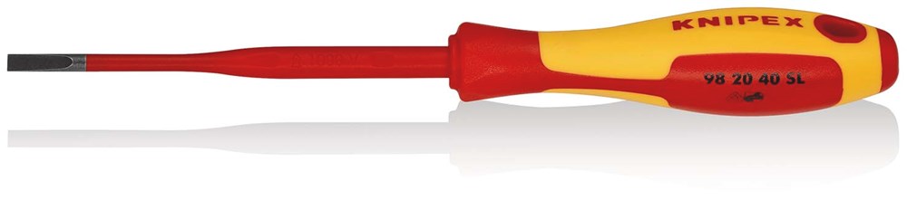 KNIPEX SCHROEVENDRAAIER SLEUF 4,0X0,8   VDE - 98 20 40 SL