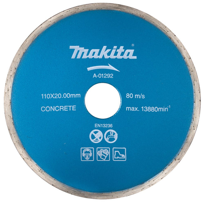 Makita Diamantschijf 110X20X1,8mm – A-01292