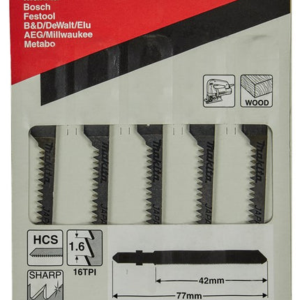 Makita Decoupeerzaagblad Gemelamineerd Hout 42mm T101AO – A-80400