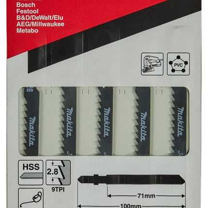 Makita Decoupeerzaagblad UNI 71mm T227D Decoupeerzaagblad Universeel – A-85771